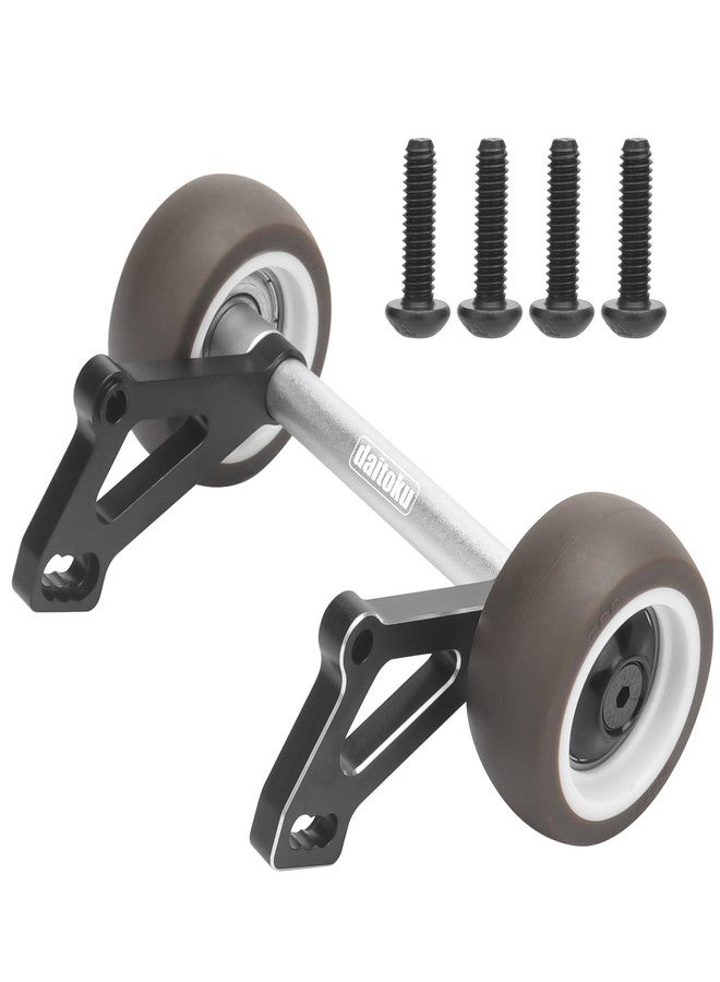daitoku RC Wheelie Bar Aluminum Adjustable Angle Wheelie Bar Upgrade Parts for for Arrma 1/8 Kraton 6S EXB AVC 4X4 RTR V6 - Black - Image 1