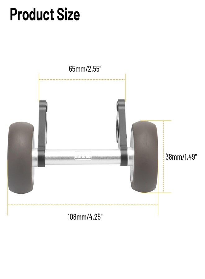 daitoku RC Wheelie Bar Aluminum Adjustable Angle Wheelie Bar Upgrade Parts for for Arrma 1/8 Kraton 6S EXB AVC 4X4 RTR V6 - Black - Image 5