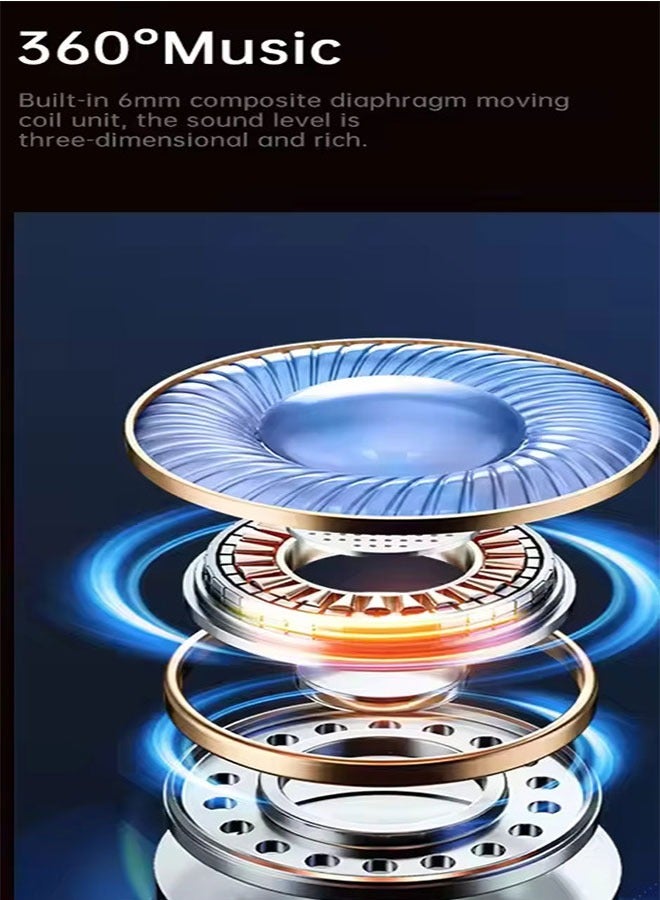 وايكيل سماعة ألعاب لاسلكية بتقنية بلوتوث 5.3، تصميم داخل الأذن مع خاصية إلغاء الضوضاء، مدة تشغيل تصل إلى 26 ساعة، مقاومة للماء IP45 - صغيرة الحجم ومريحة (أبيض) - Image 4