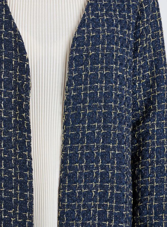 Amirah  Front Open Tweed Look Abaya for Women | Best Price UAE