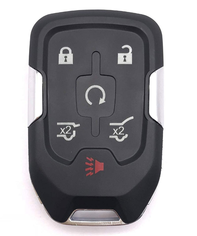 Grakest 6 Buttons Replacement Key Fob Cover Case fits for 2014 2015 2016 2017 Chevrolet Chevy Suburban Tahoe GMC Yukon Keyless Entry Key Fob Shell - Image 1