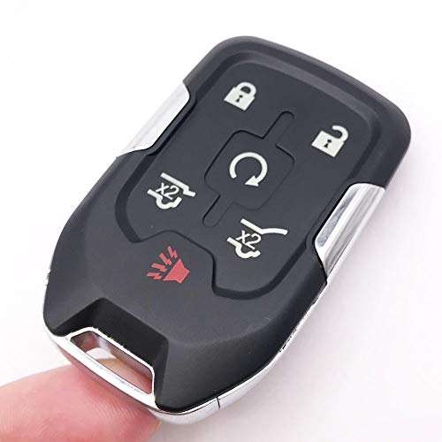 Grakest 6 Buttons Replacement Key Fob Cover Case fits for 2014 2015 2016 2017 Chevrolet Chevy Suburban Tahoe GMC Yukon Keyless Entry Key Fob Shell - Image 3