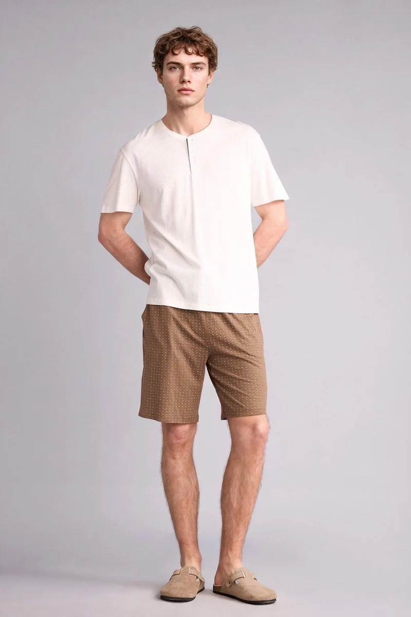 ديفاكتو New Regular Fit Short Sleeve 2 Piece Set