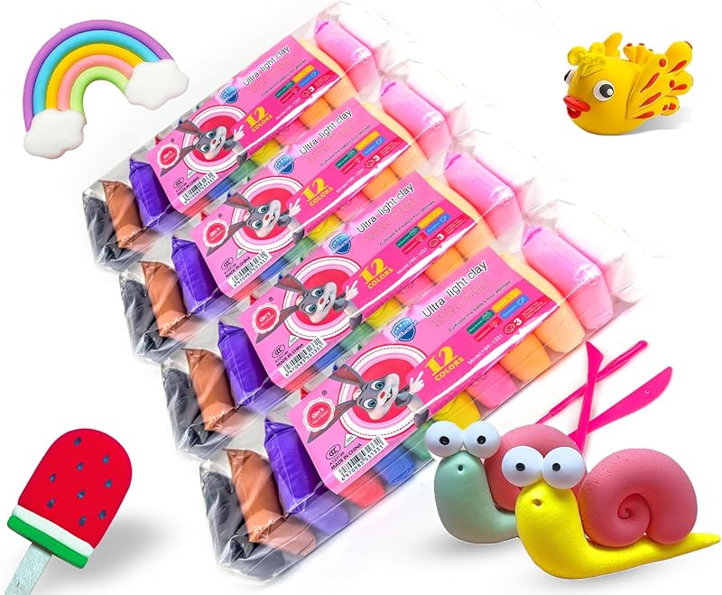 اير دري كلاي فور كيدس   سوفت  بريجهت كولورس  انتيباكتيريال فوام  ياسي تو سهابي  ديي موديلينج سيت  اجيس   باككاجي   بكس