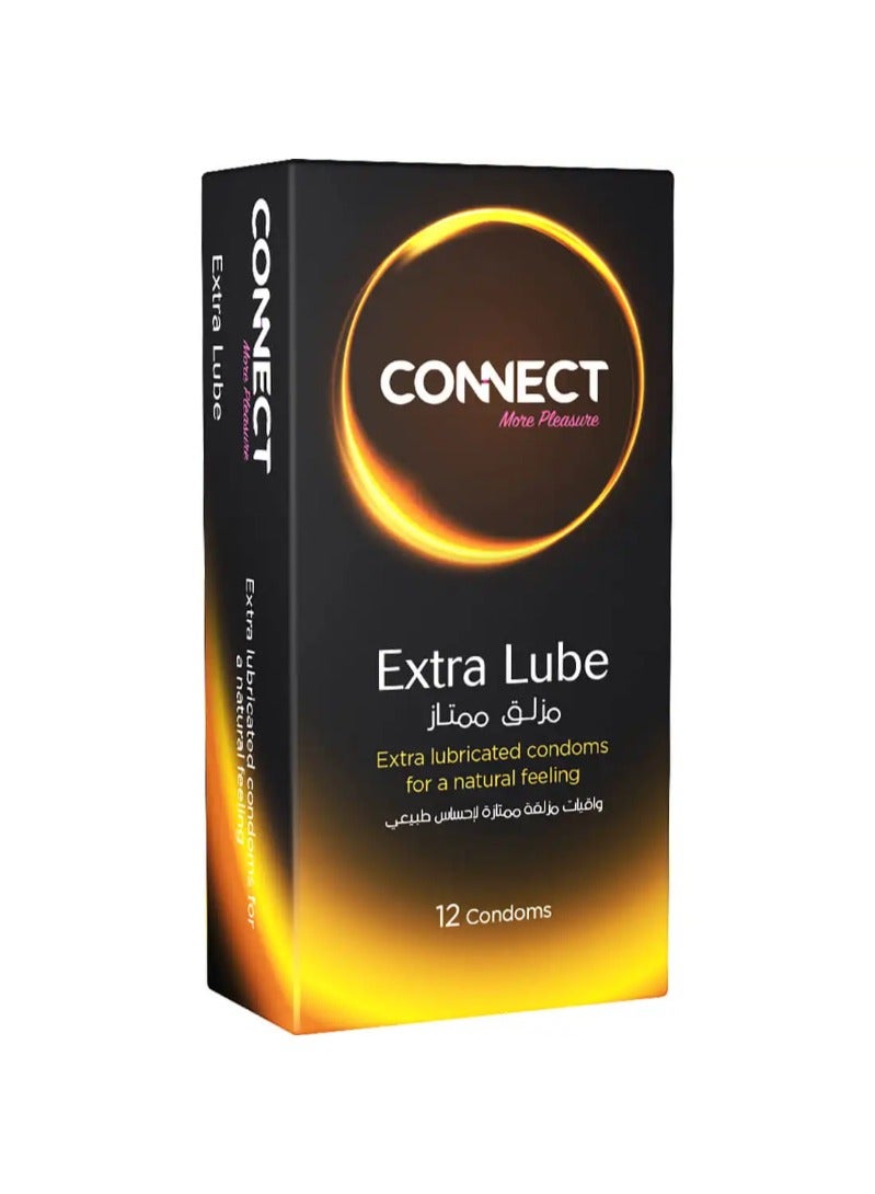 Mattel Games Connect Extra Lube Condoms 12 pcs