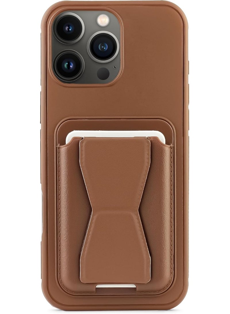 Leather Case With  TPU Frame, Shockproof Protective with Card Holder Stand Compatible with Phone Iphone 14 pro Max 