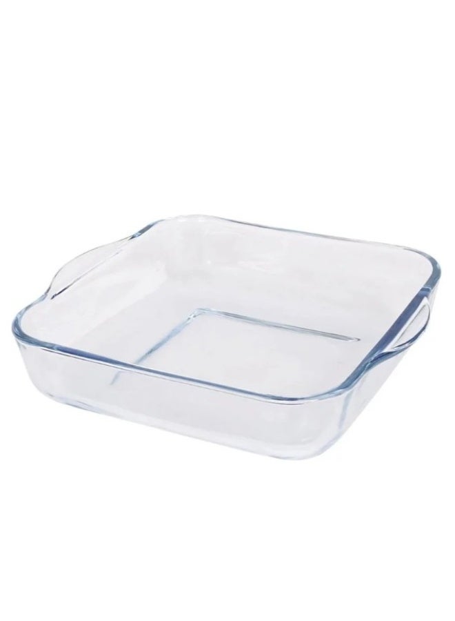 Mirolex 2-piece square glass oven tray set, 1.6L / 2.9L - Image 5