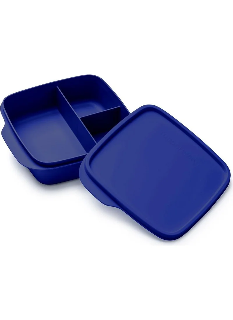 تابروير Lunch Box with Compartments 550ML Midnight Blue