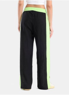 Clue Color Block Pants with Slits  - Image 3