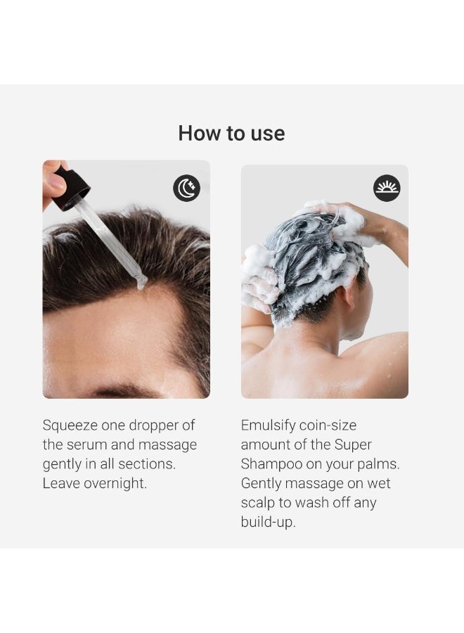 أراتا مجموعة أراتا جرو سترونج | سيروم مكثف لنمو الشعر وشامبو فائق | تعزيز نمو الشعر | تقليل تساقط الشعر | شعر ناعم ولامع | ٣٪ ريدنسيل، بيوتين، بروتين، فيتامينات | ٣٠٠ مل + ٣٠ مل - Image 5