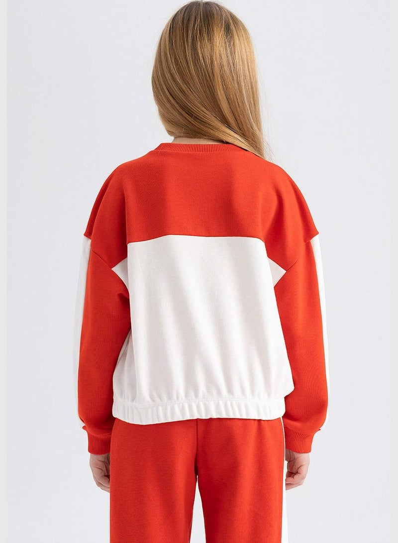 DeFacto Girl NBA Chicago Bulls Licenced Long Sleeve Knitted Sweatshirt  - Image 5