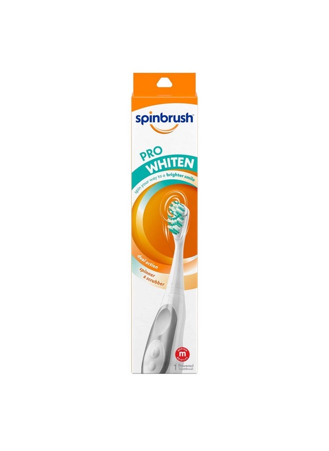 Spinbrush Pro Whiten, Battery Toothbrush for Adults, Medium Bristles, Batteries Included - pzsku/ZFE02F4978B8A8FE7CC3DZ/45/_/1736426806/81405c55-6f66-447a-877f-9f9a54d1dd84