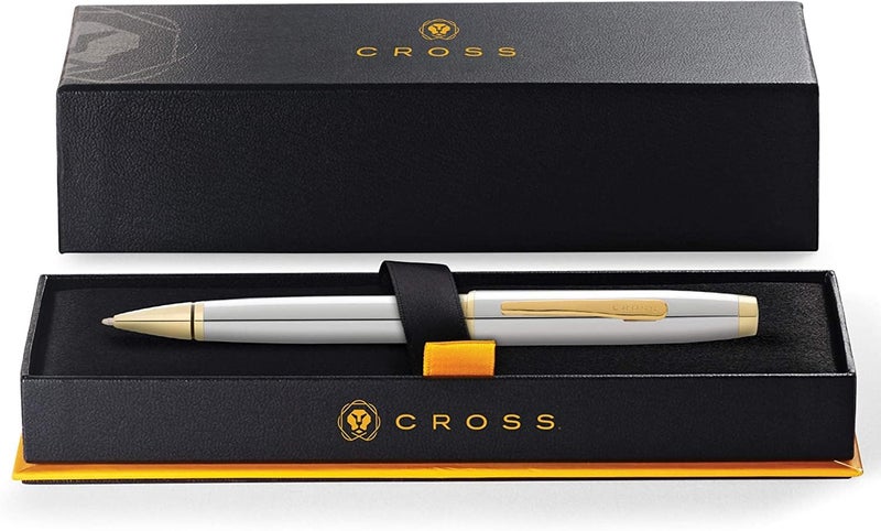 Cross Coventry Polished Chrome with Gold-Tone Ballpoint Pen - AT0662-2 - Image 4