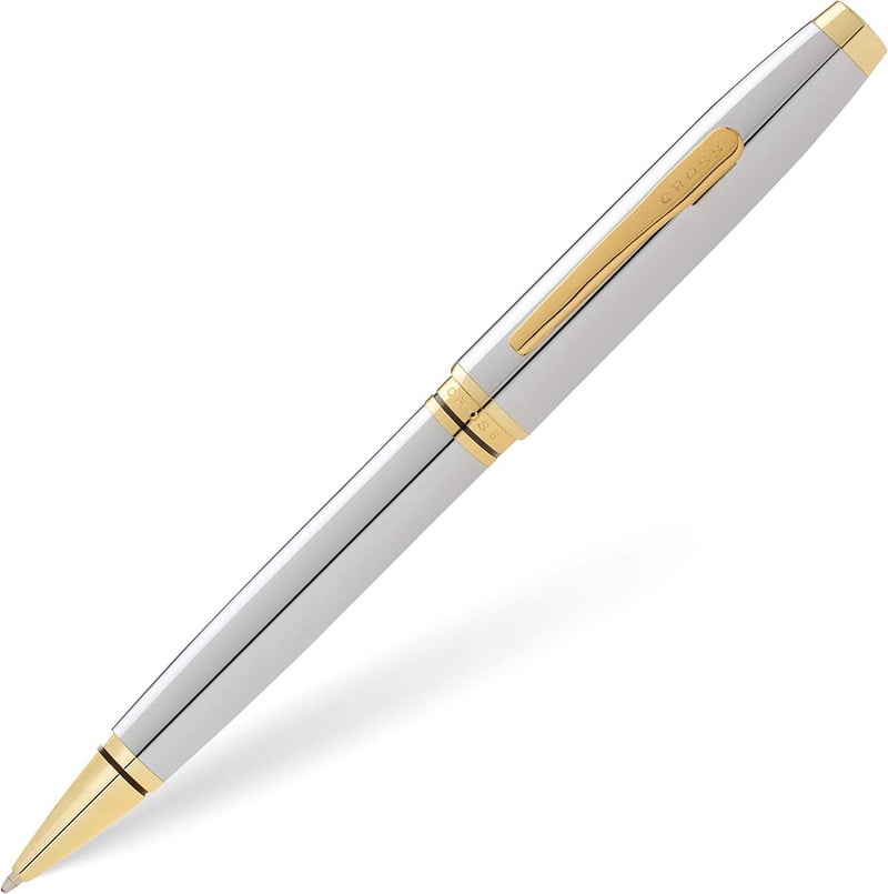 Cross Coventry Polished Chrome with Gold-Tone Ballpoint Pen - AT0662-2 - Image 3