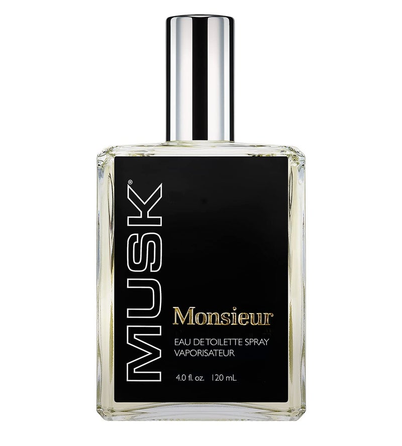 Dana Monsieur Musk For Men Cologne Spray, 4 Ounce - Image 2