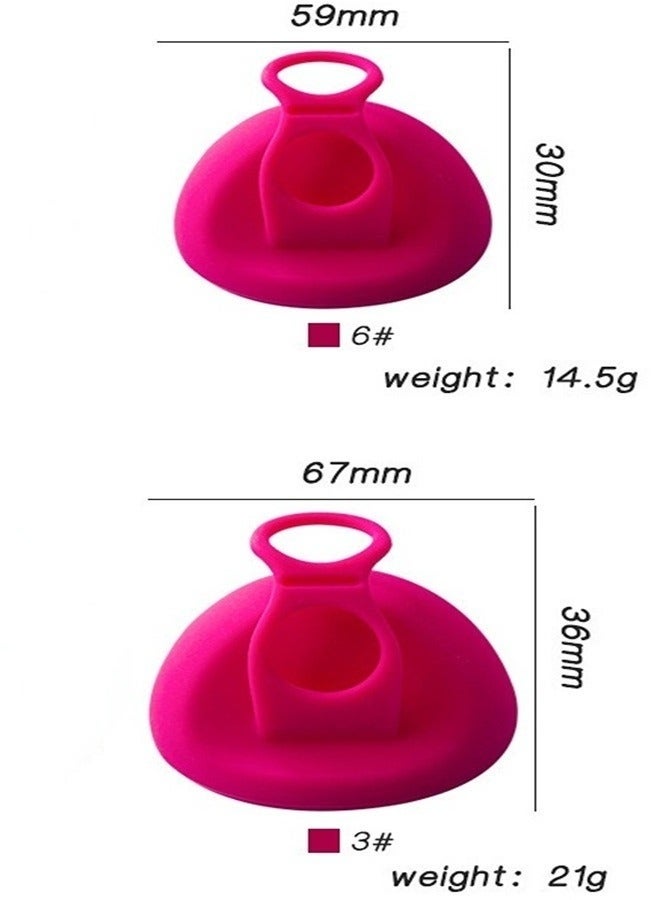 أس تس إل 2 قطعة دائرة شهرية معقمة للإستخدام المتكرر مع درع مانع للتسرب - من السيليكون الطبي الصف. - Image 1