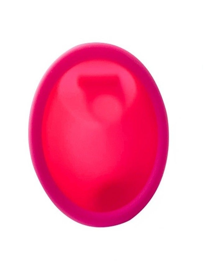 أس تس إل 2 قطعة دائرة شهرية معقمة للإستخدام المتكرر مع درع مانع للتسرب - من السيليكون الطبي الصف. - Image 2