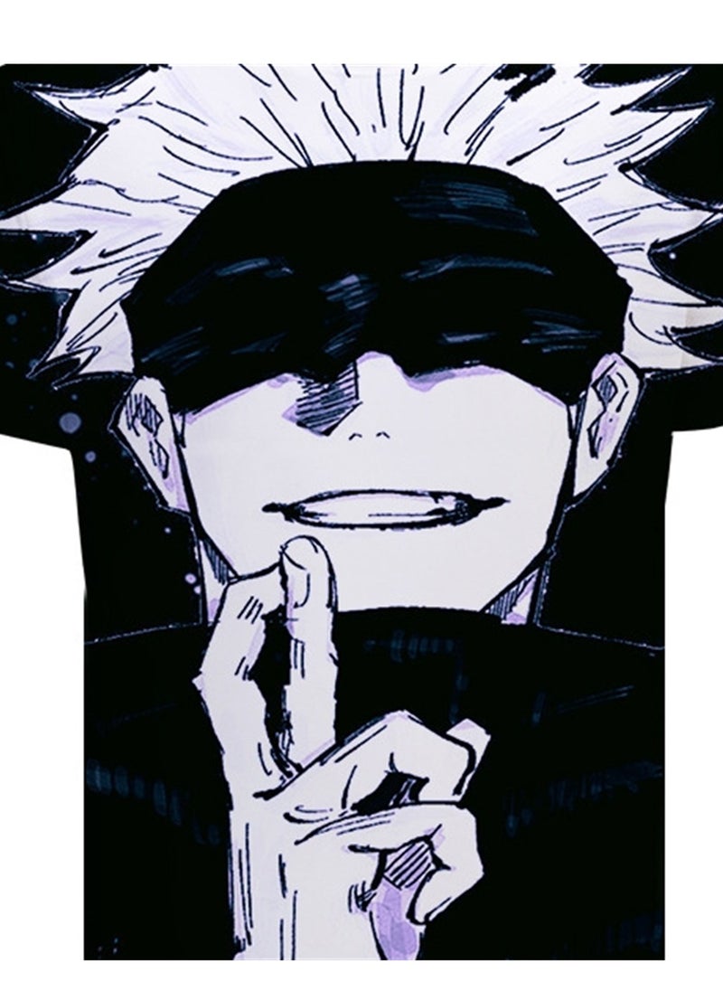 Generic - Anime cartoon Jujutsu Kaisen 3D digital printing personalized breathable T-shirt - Image 1