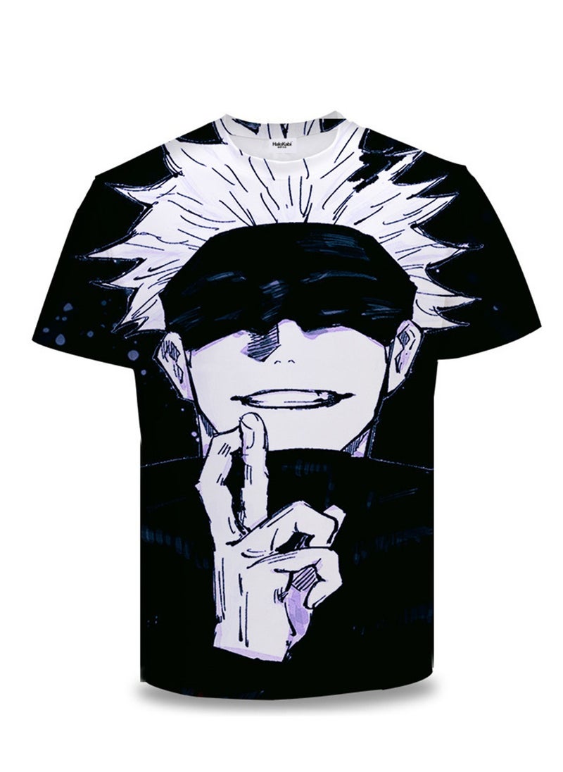 Generic - Anime cartoon Jujutsu Kaisen 3D digital printing personalized breathable T-shirt - Image 1