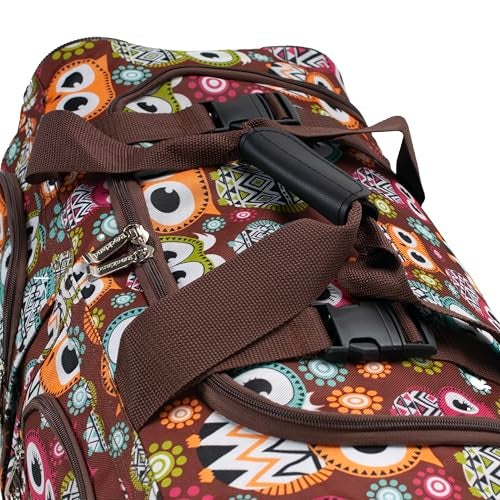 Rockland Rolling Duffel Bag, OWL, 22" - Image 5