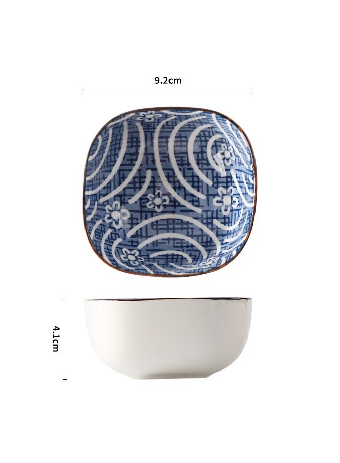 Ceramic Bowls 200 ml， Bohemian Style Bowl Gift Set, Assorted Dinnerware Serving Bowls for Cereal, Soup, Dessert, Snack, Fruit, Salsa, Pack of 6  - Image 4