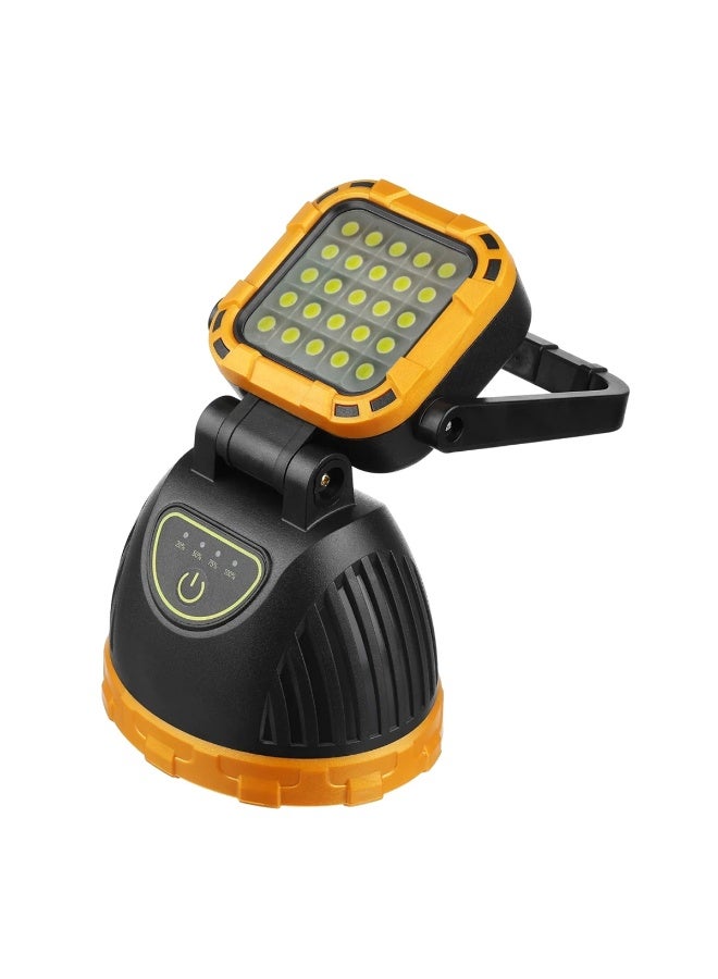 HI SHEEN Solar Multi Light HS-8033C Rechargeable LED Work Light Portable Emergency Lantern Dual Light Long Range Outdoor Camping Light - Image 3