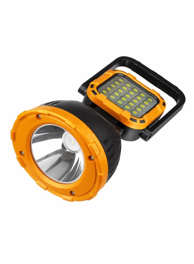 HI SHEEN Solar Multi Light HS-8033C Rechargeable LED Work Light Portable Emergency Lantern Dual Light Long Range Outdoor Camping Light - Image 4