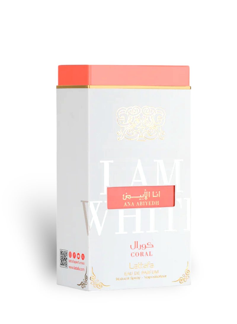 Lattafa Ana Al Abyad Coral Unisex Perfume by Lattafa - 60 ml - Image 3