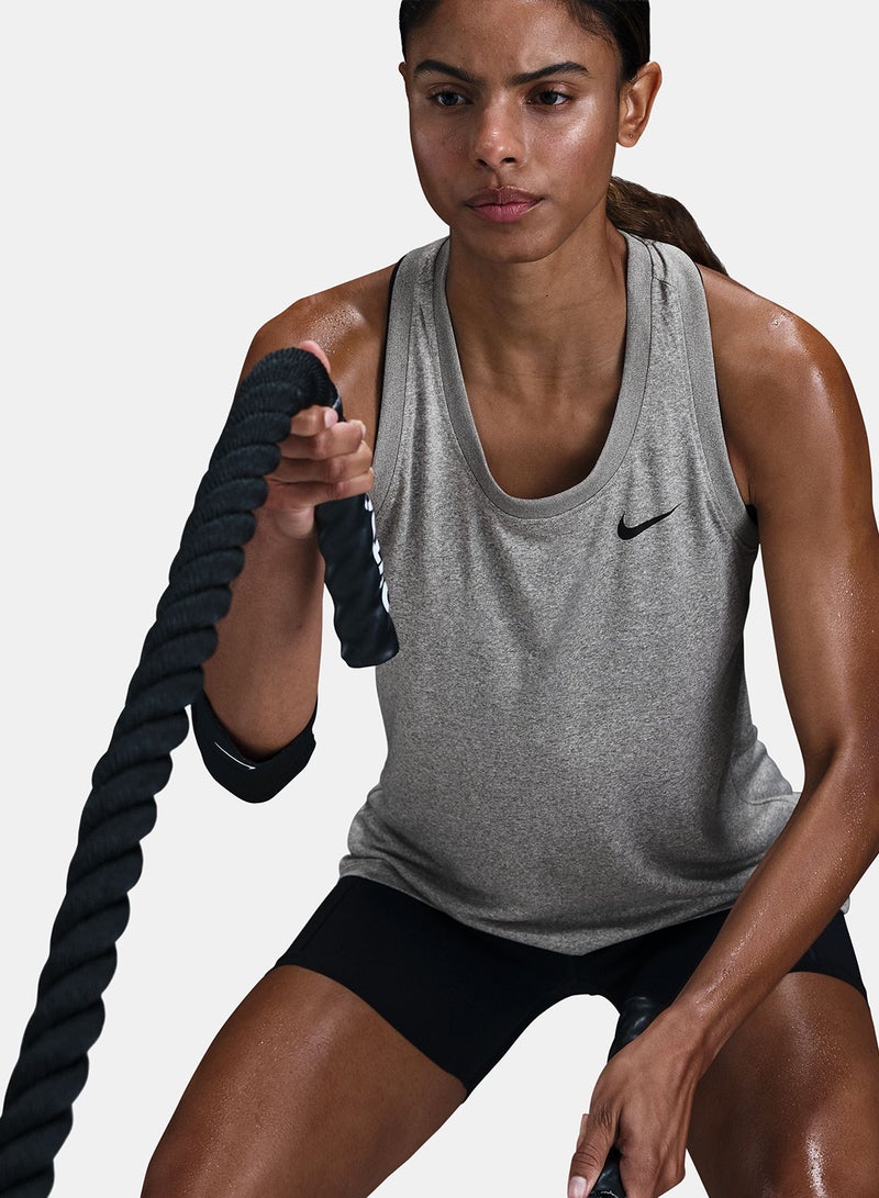 Nike Women’s Nike Dri-Fit Relaxed Racer Tank - Image 5