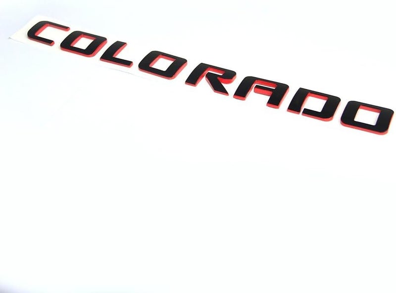 Yoaoo 3x OEM Colorado Red Line Nameplate Emblem Badge 3D Letter - Image 4
