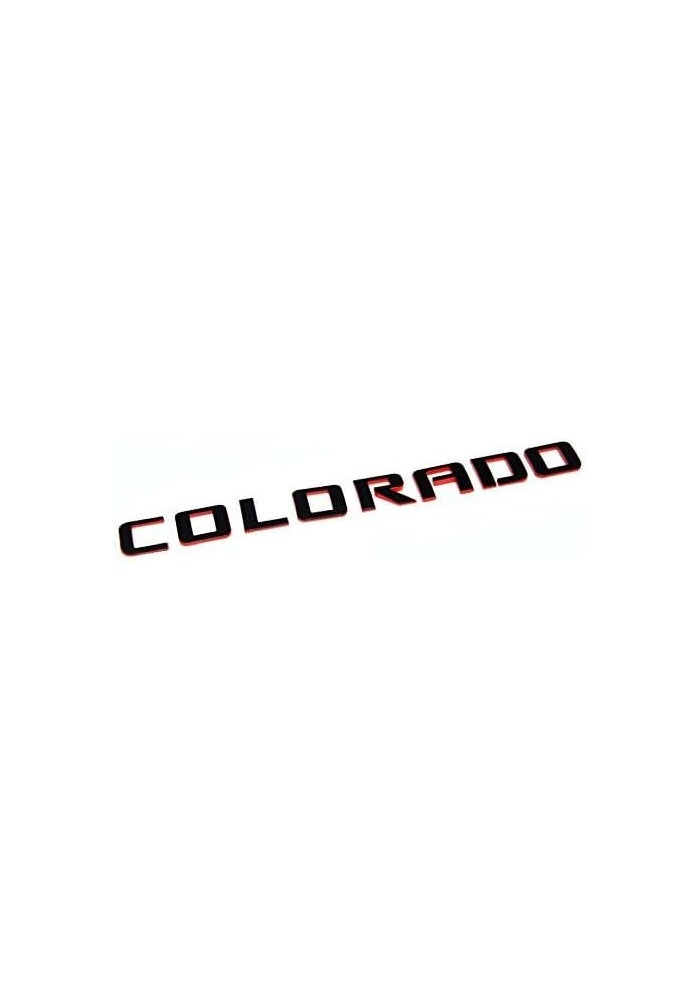 Yoaoo 3x OEM Colorado Red Line Nameplate Emblem Badge 3D Letter - Image 5