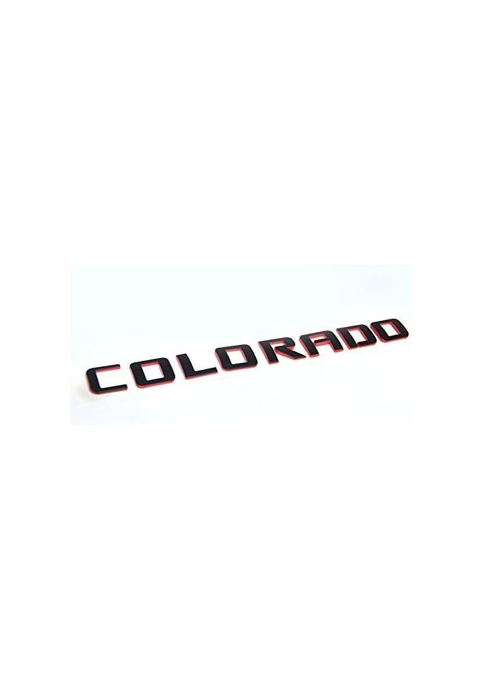 Yoaoo 3x OEM Colorado Red Line Nameplate Emblem Badge 3D Letter - Image 3