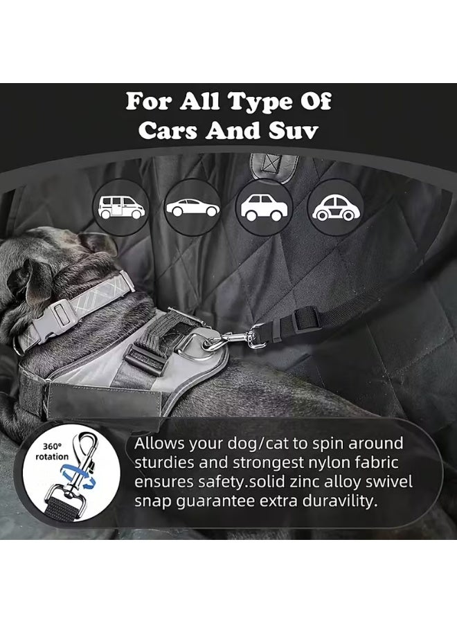 sharjah pigeon Dog Car Seat Belt – Adjustable Pet Safety Seatbelt Tether for Vehicles, Secure Travel Leash for Dogs - Image 4