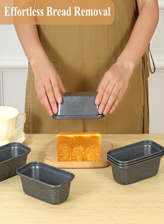 Walooza Mini Loaf Pan, 6x3 Inch Nonstick Bread Pans for Baking, Oven & Air Fryer Safe Small Banana Bread & Meatloaf Pan, Carbon Steel Baking Tins for Homemade Bread (Mini Loaf Pan(3-pack)) - Image 3