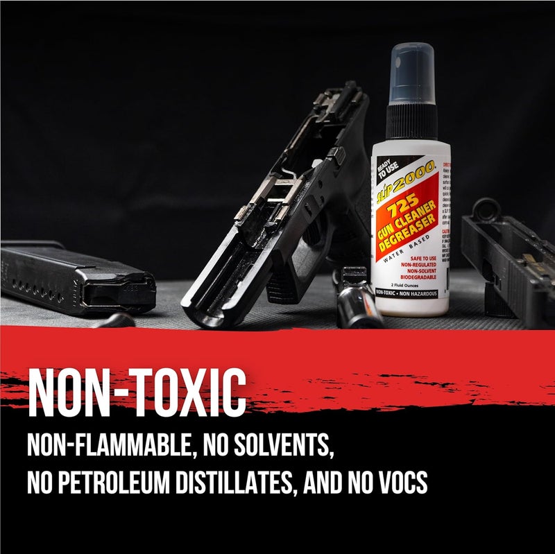 Slip2000 SLIP 2000 725 Gun Cleaner and Degreaser, Removes Deposits of Carbon, Grease, Grime, All Purpose Gun Cleaner, Trigger Spray Bottle, 16 fl oz - Image 5