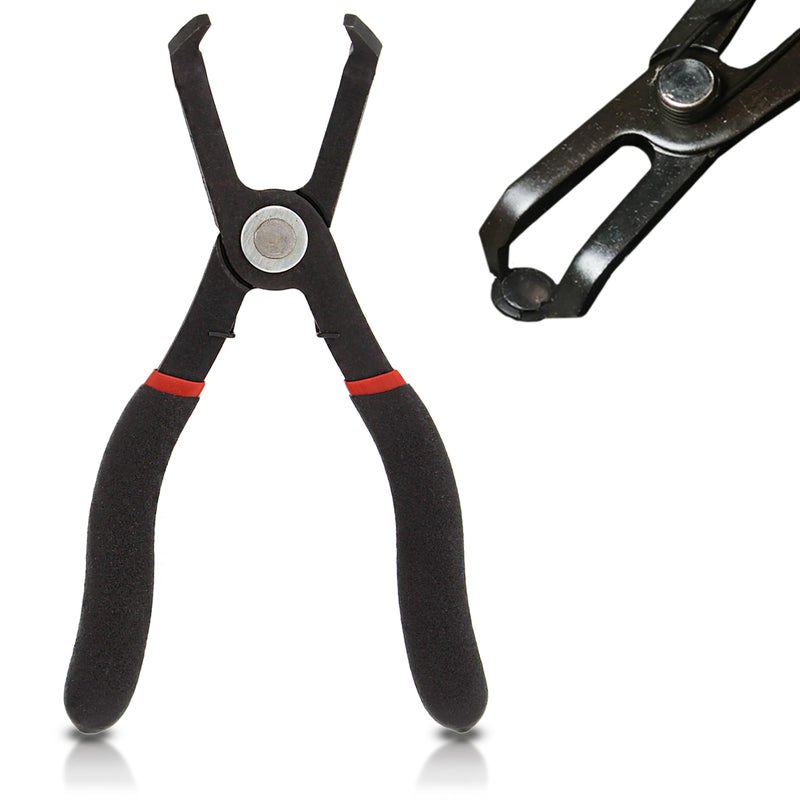 ABN Push Pin Remover Tool 80Degree Angled Pliers for Retainer Anchor Removal for Honda Toyota GM Ford Chrysler