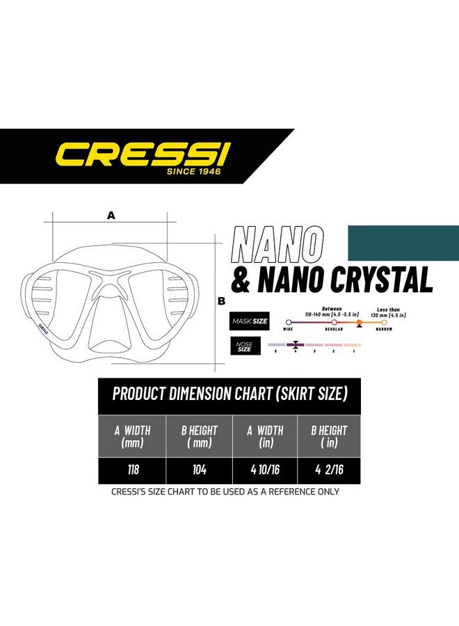 Cressi Nano Blue/Black - Image 2
