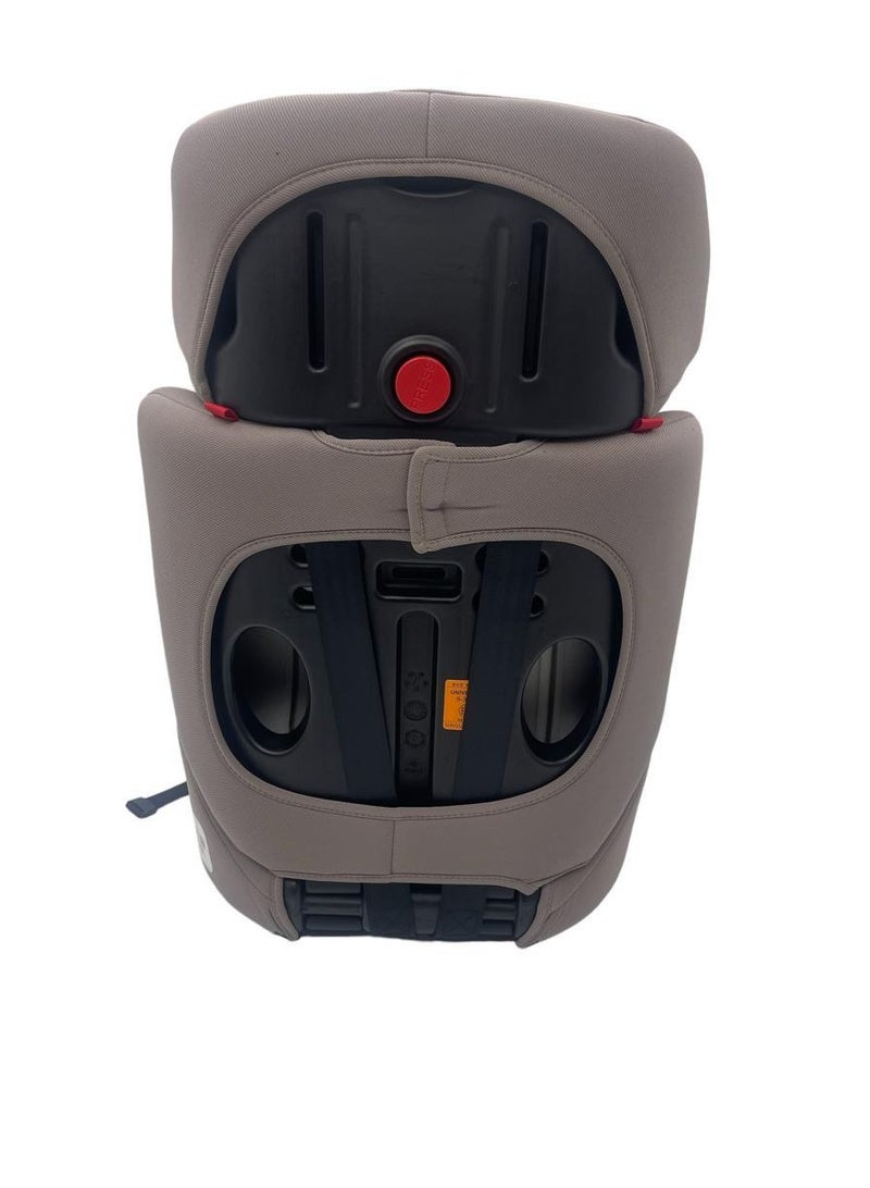 كيديليو مقعد وكرسي سيارة محمول للأطفال مبطن بمادة ناعمة بحزام بثلاث نقاط تثبيت بتصميم مريح مع حامل وقابل للغسل - Image 3