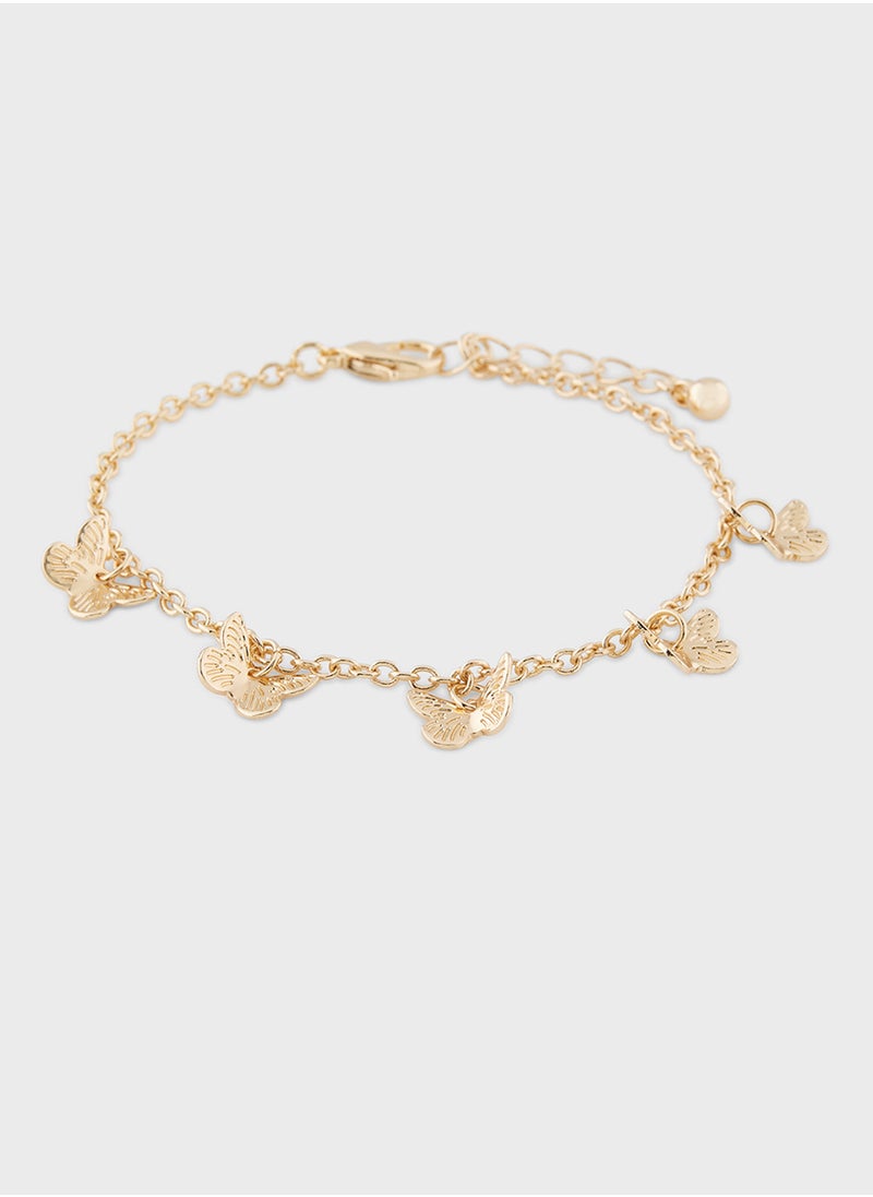 Ginger 3 Pack Mix Buttefly Bracelet  - Image 4