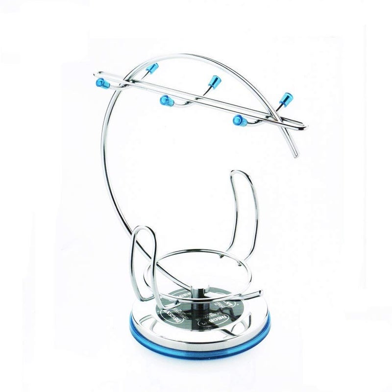 CALIST Stainless Steel Cup and Saucer Stand 28 x 18 x 15 cm ColorSilver - Image 1