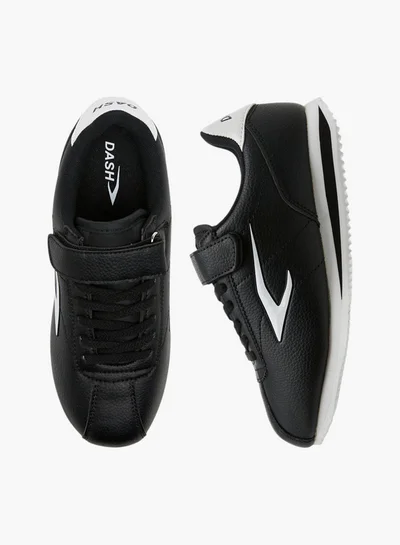 داش Panelled Sneakers with Hook and Loop Closure