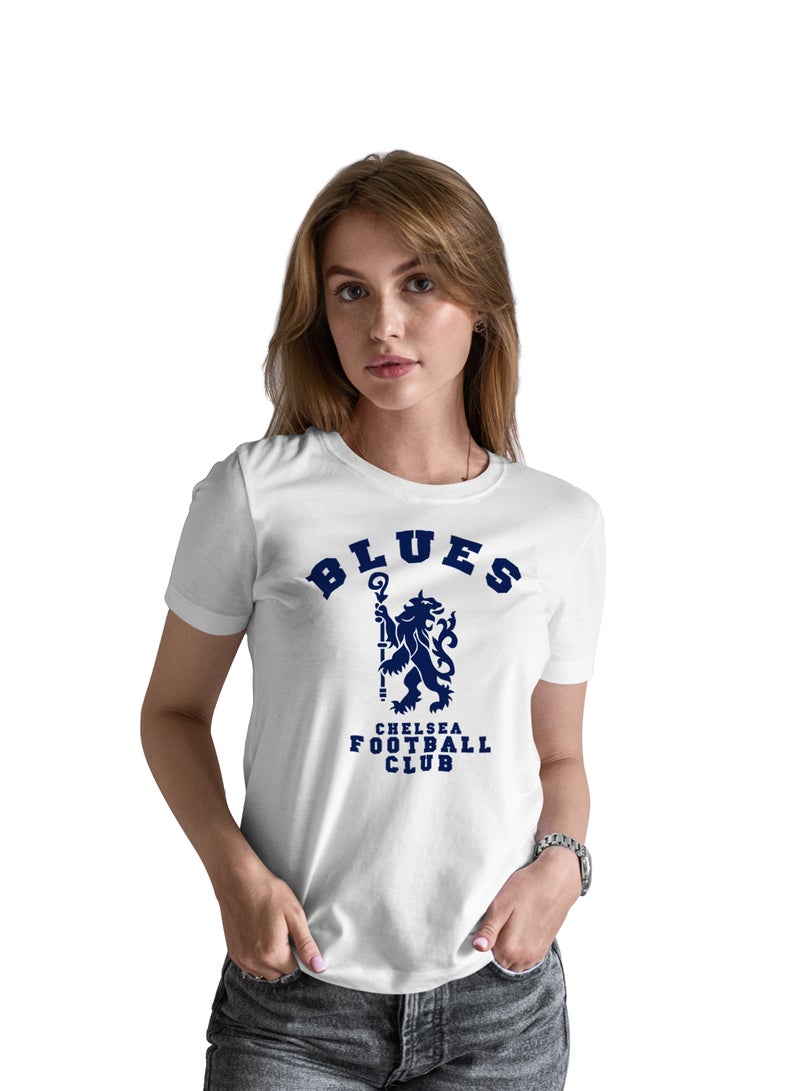 Fashion World Cotton T-shirt Printed with High-quality Chelsea club  - Image 1