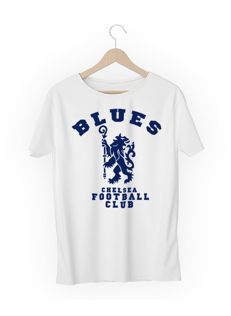 Fashion World Cotton T-shirt Printed with High-quality Chelsea club  - Image 3