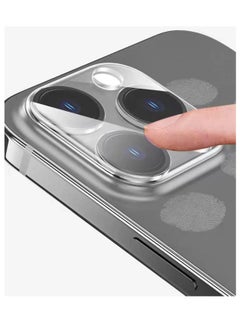Generic For iPhone 15 Pro /15 Pro Max Camera Lens Protector Tempered Glass Full Coverage Guard - 3 Packs/Transparent  - Image 4