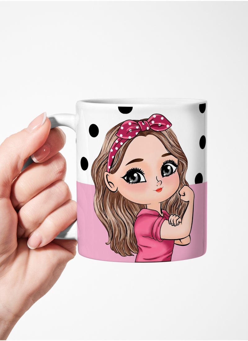 Multi-colored cute baby girl design mug 11Oz - pzsku/ZFE03FE7AB8CAC849D85DZ/45/_/1701352606/67992978-9457-4fa0-bed3-d68b5c0e3a1d