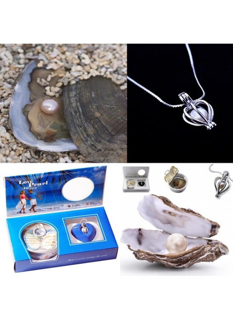 Pearl Necklace Set in Oyster