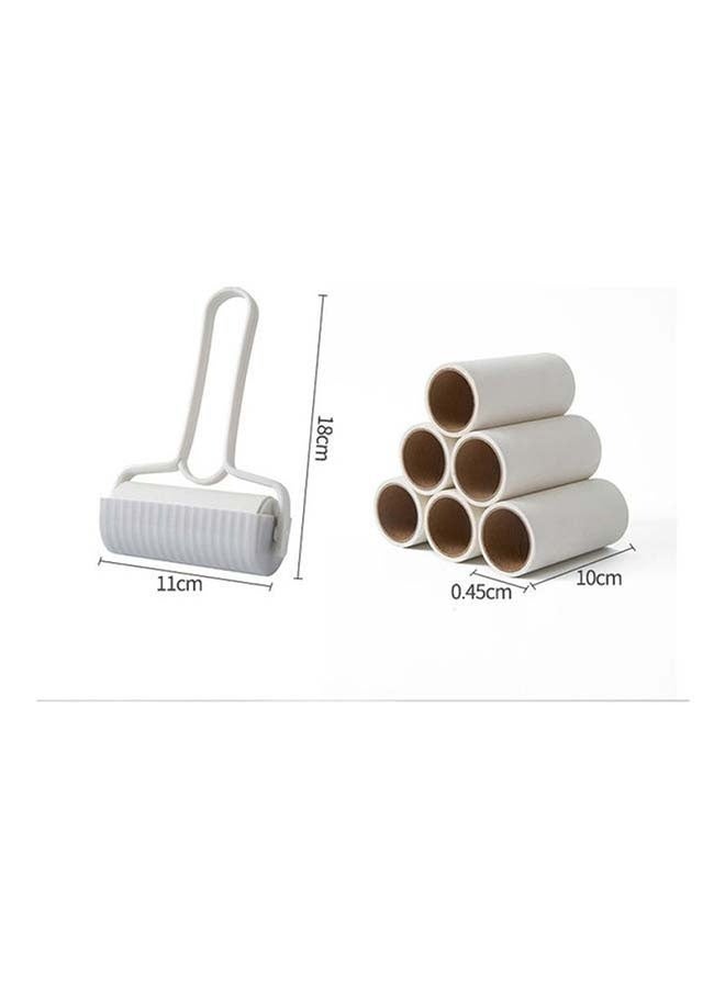 fashionhome Set of 4 Sticky Clothes Hair Remover Lint Roller Brush - Image 3