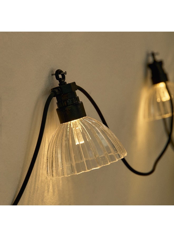 Home Box Dux 8 Acrylic Lamp Shade with Warm LED String Light  - Image 5
