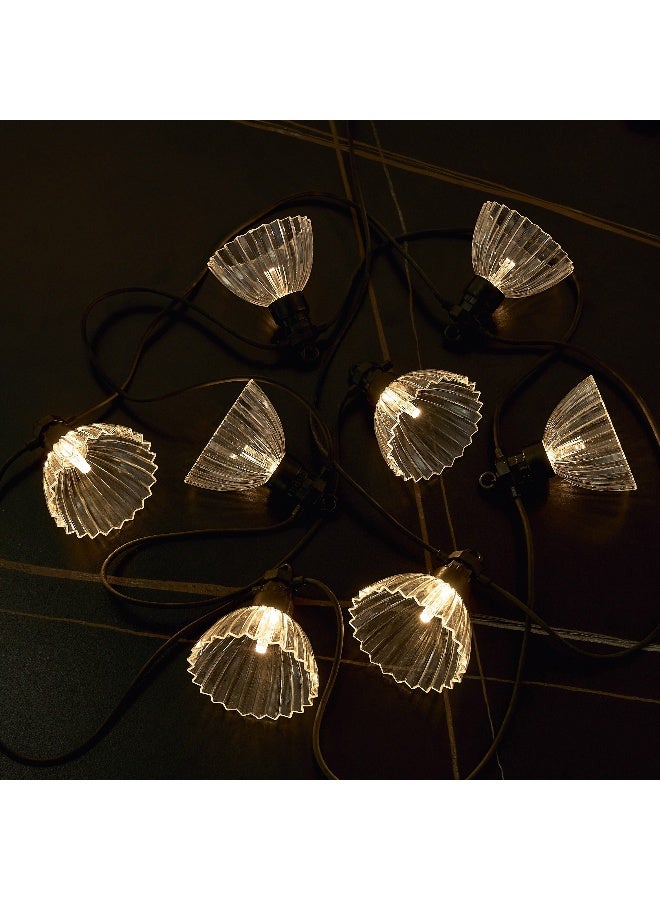 Home Box Dux 8 Acrylic Lamp Shade with Warm LED String Light  - Image 1