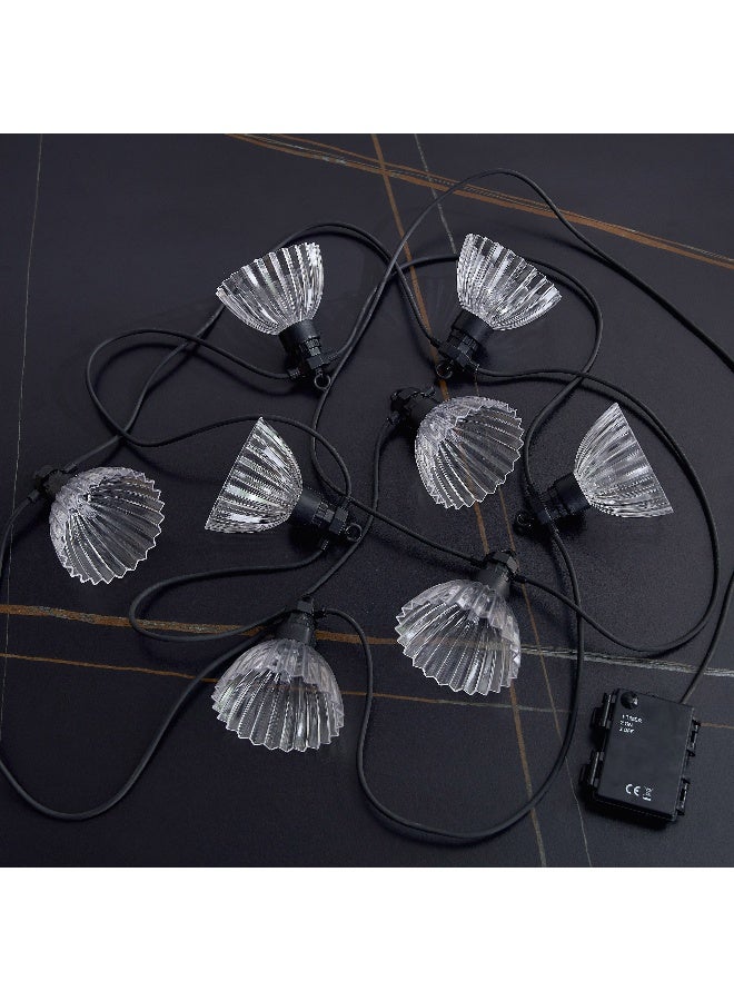 Home Box Dux 8 Acrylic Lamp Shade with Warm LED String Light  - Image 2